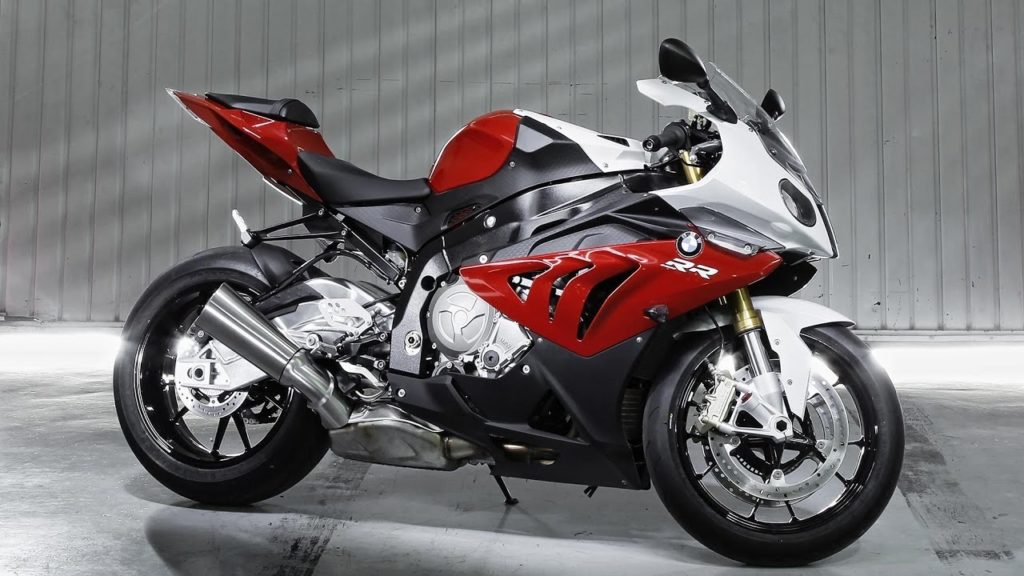 Modèle Réduit Moto BMW S1000RR 1:18 - Métal Die-cast, Environ 12cm, Avec Support, Neuve En Boîte
